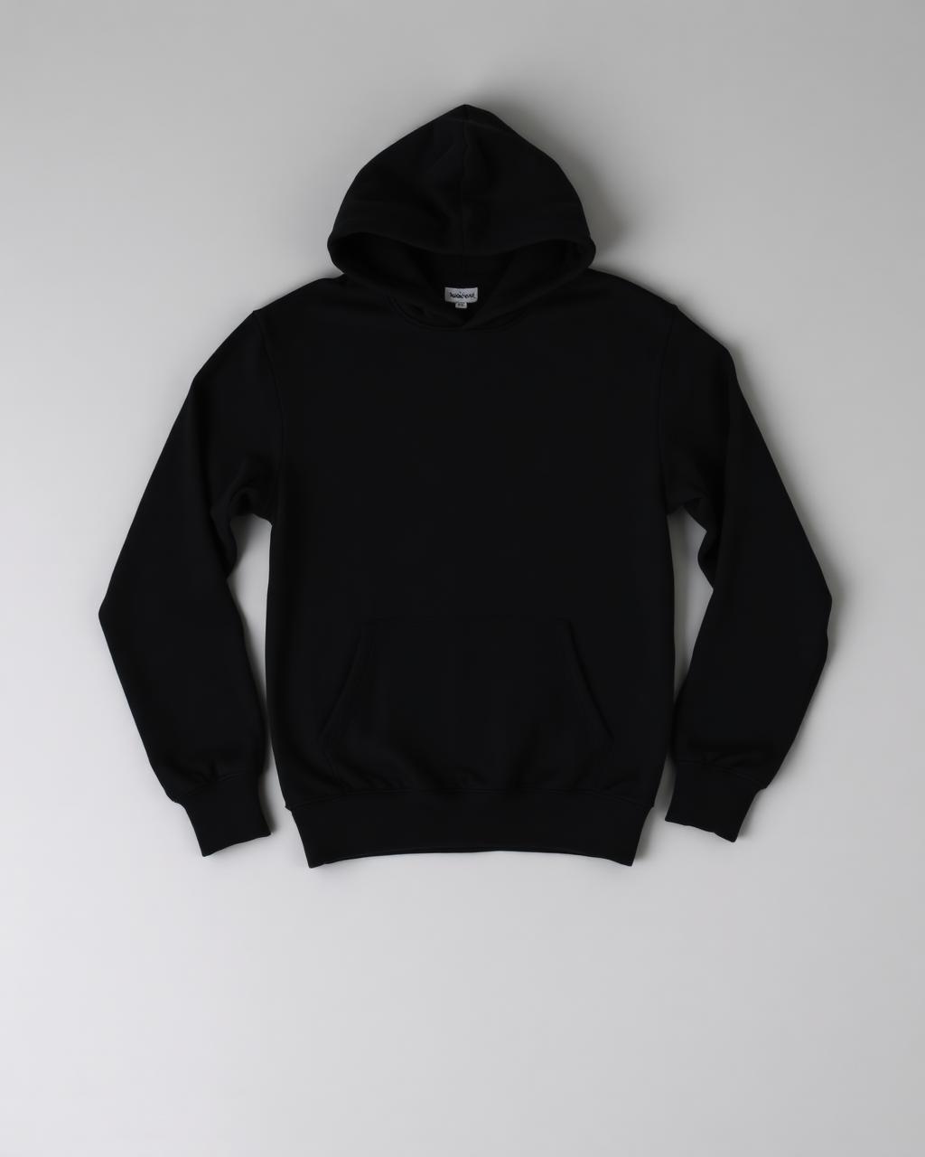 Essential Hoodie — Black